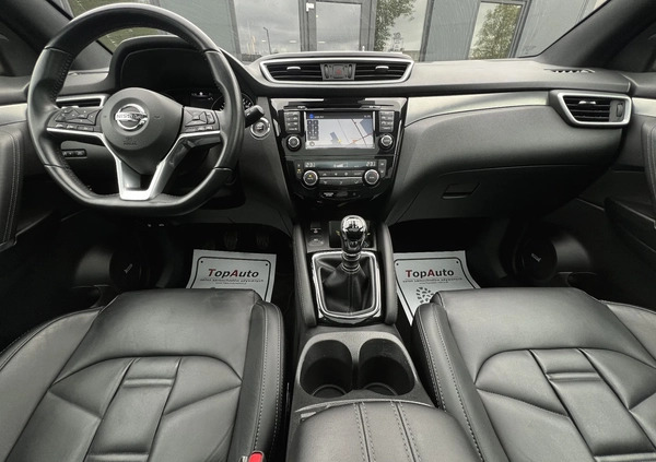 Nissan Qashqai cena 77900 przebieg: 91371, rok produkcji 2018 z Kisielice małe 781